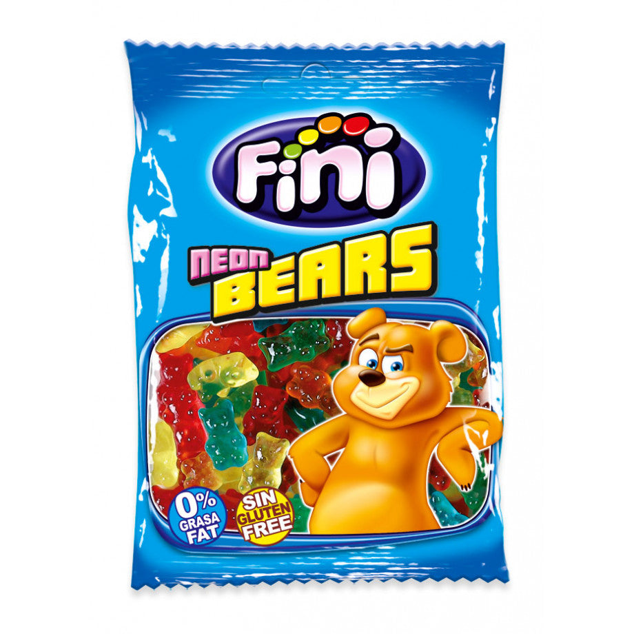 Fini Osos Neón caja 12 bolsas de 90 g
