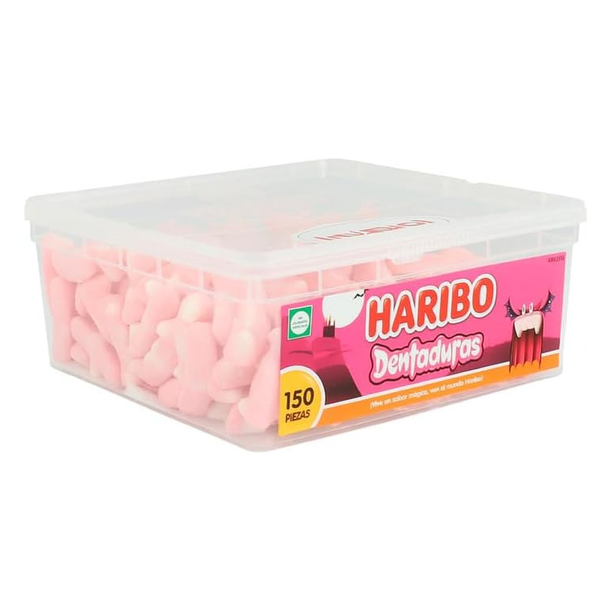 Haribo Dentaduras, bote de 150 unidades