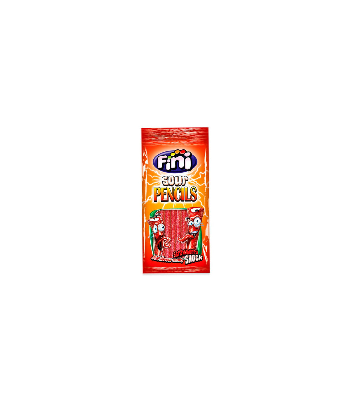 Fini Sour Tubes Rellenitos caja 12 bolsas de 90 g